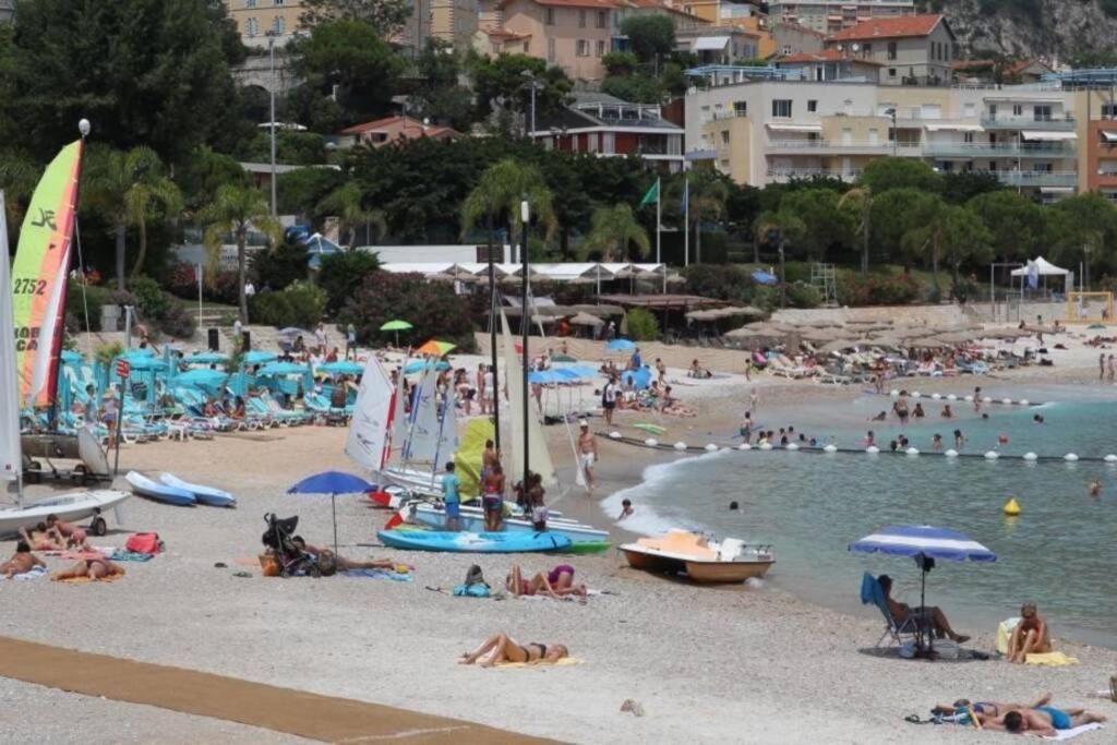 Appartement Grande Terrasse A Cote Monaco & Plage Saint-Antoine  Eksteriør billede