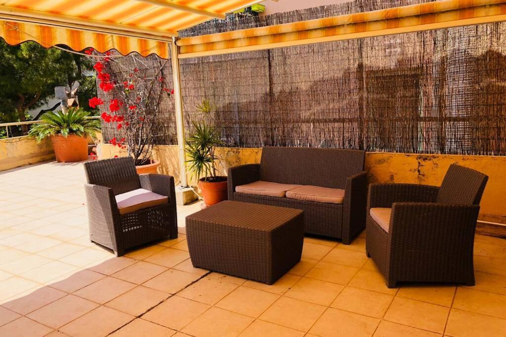 Appartement Grande Terrasse A Cote Monaco & Plage Saint-Antoine  Eksteriør billede