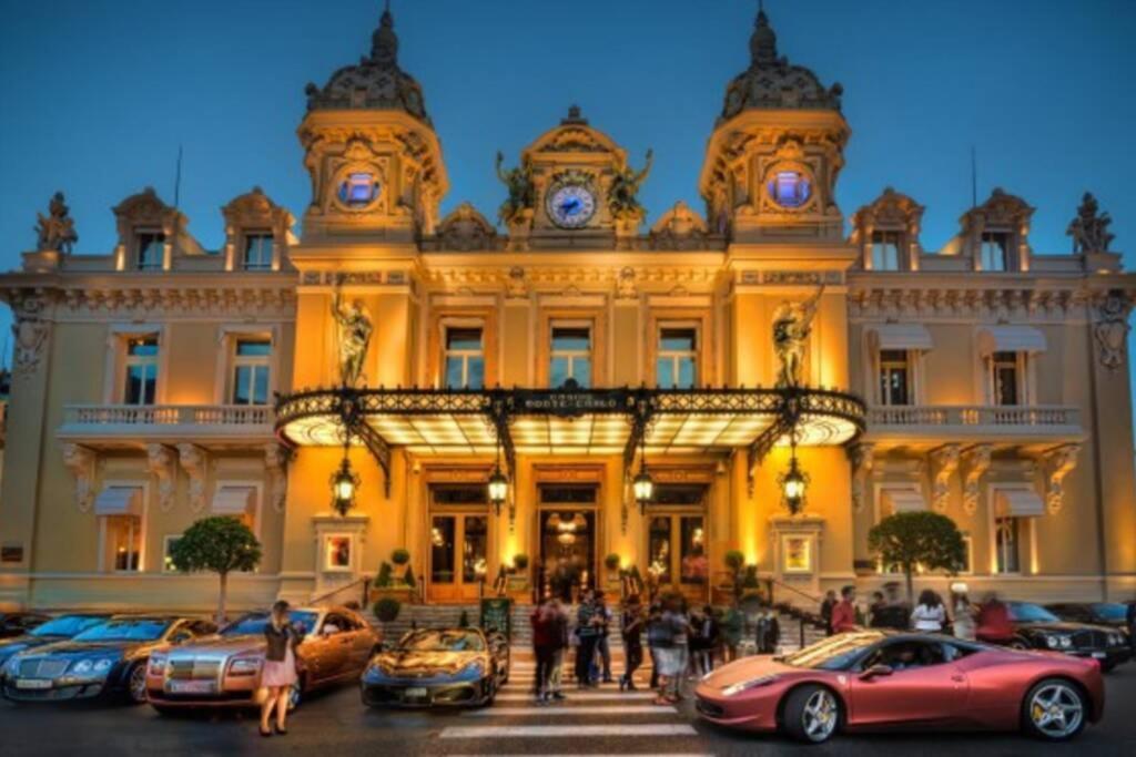 Appartement Grande Terrasse A Cote Monaco & Plage Saint-Antoine  Eksteriør billede